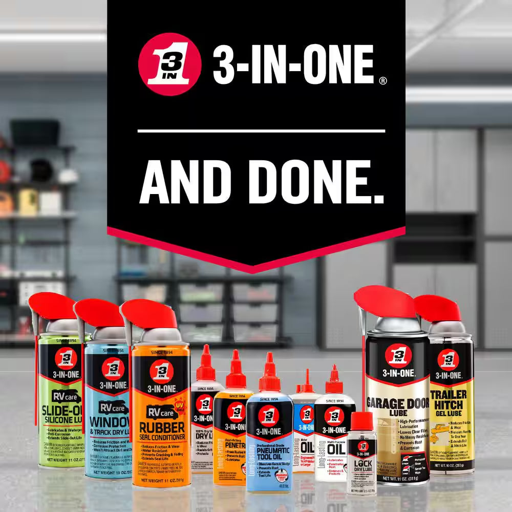 4 Fl. Oz. All-Temp Silicone Drip Oil, Long-Lasting Lubricant