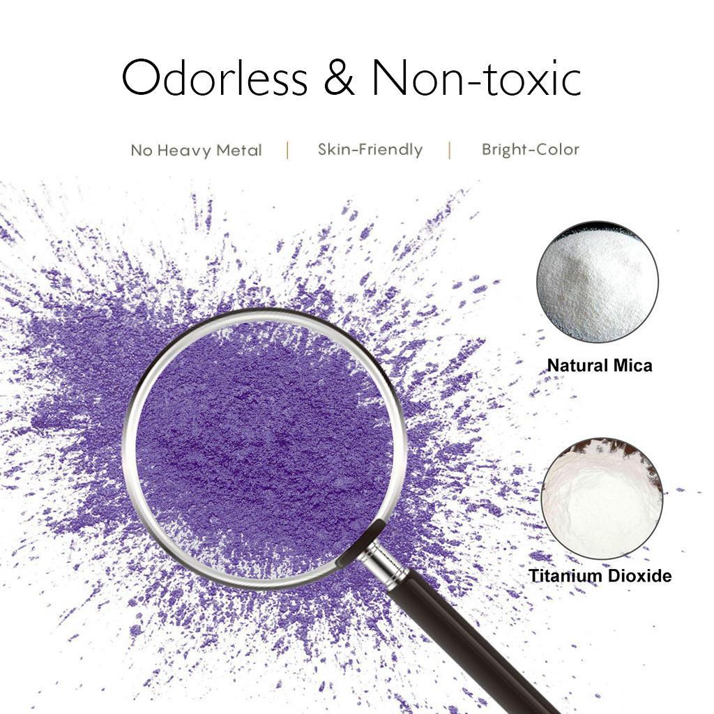 Pearlescent Mica Pigment Powder 24 Colors