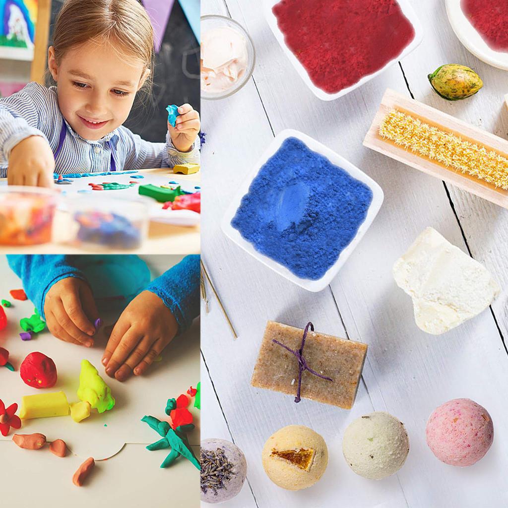 Pearlescent Mica Pigment Powder 24 Colors