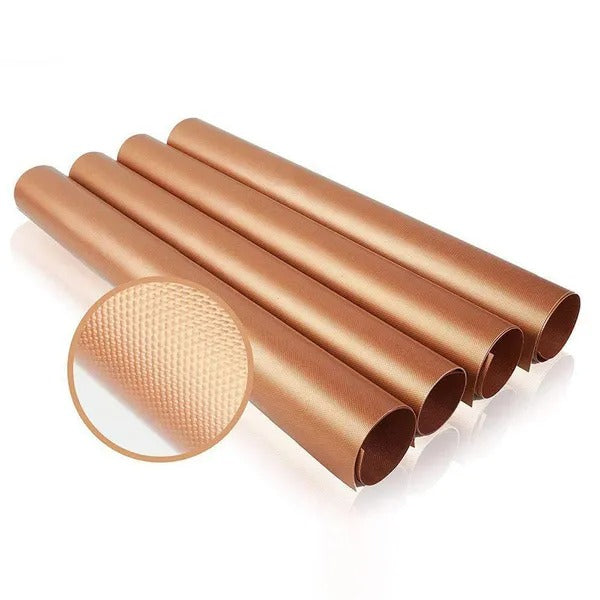 Copper Grill And Baking Mats - 5 Pack