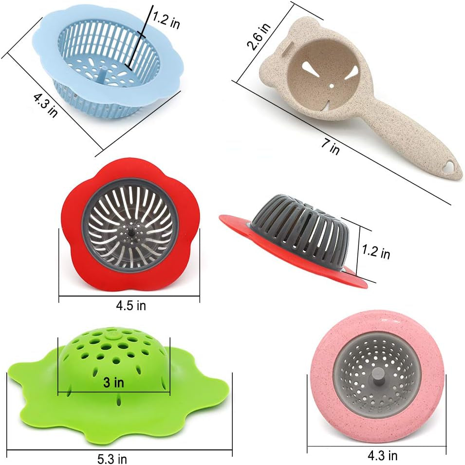 Acrylic Pouring Strainers,  5 PCS Flow Painting Tools Christmas DIY Kits Drawing Sets Flower Strainers Plastic Silicone Drain Basket Unique Pattern Train Art Supplies