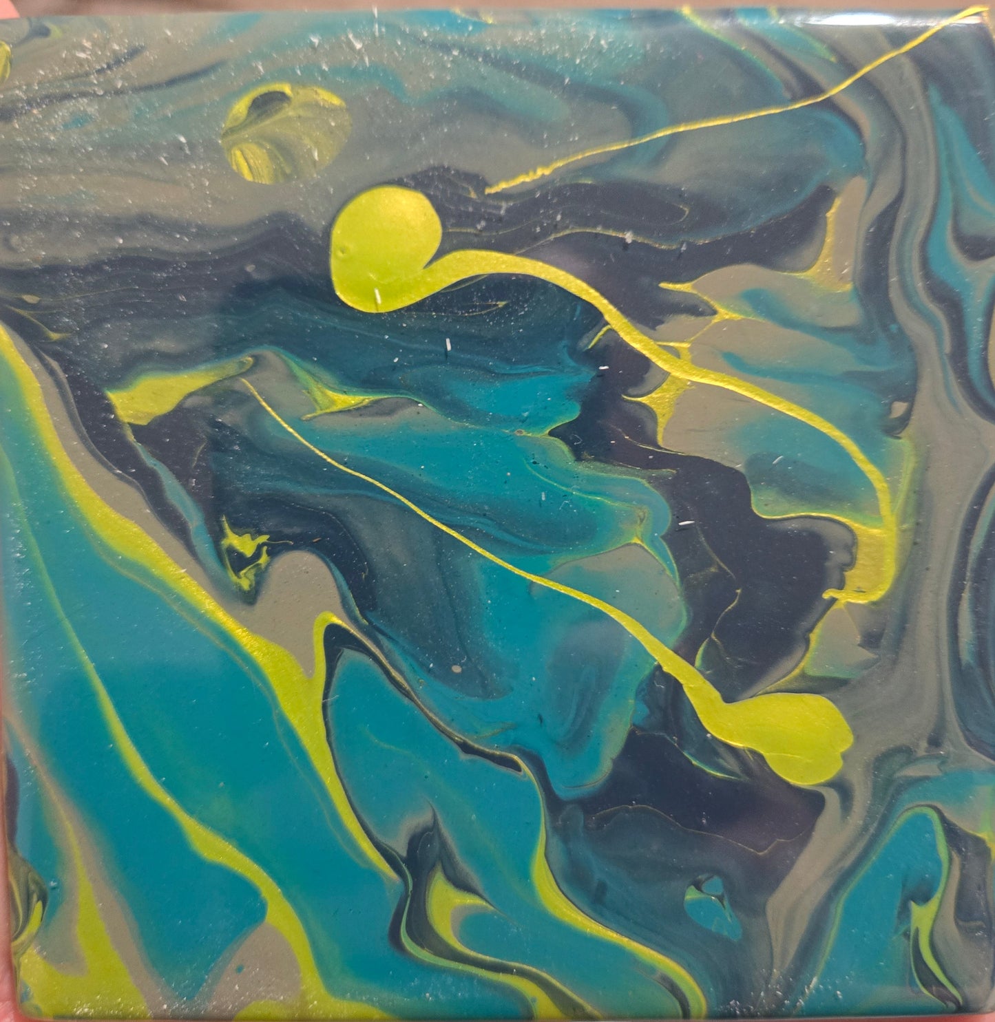 Handmade coaster set - 4 piece