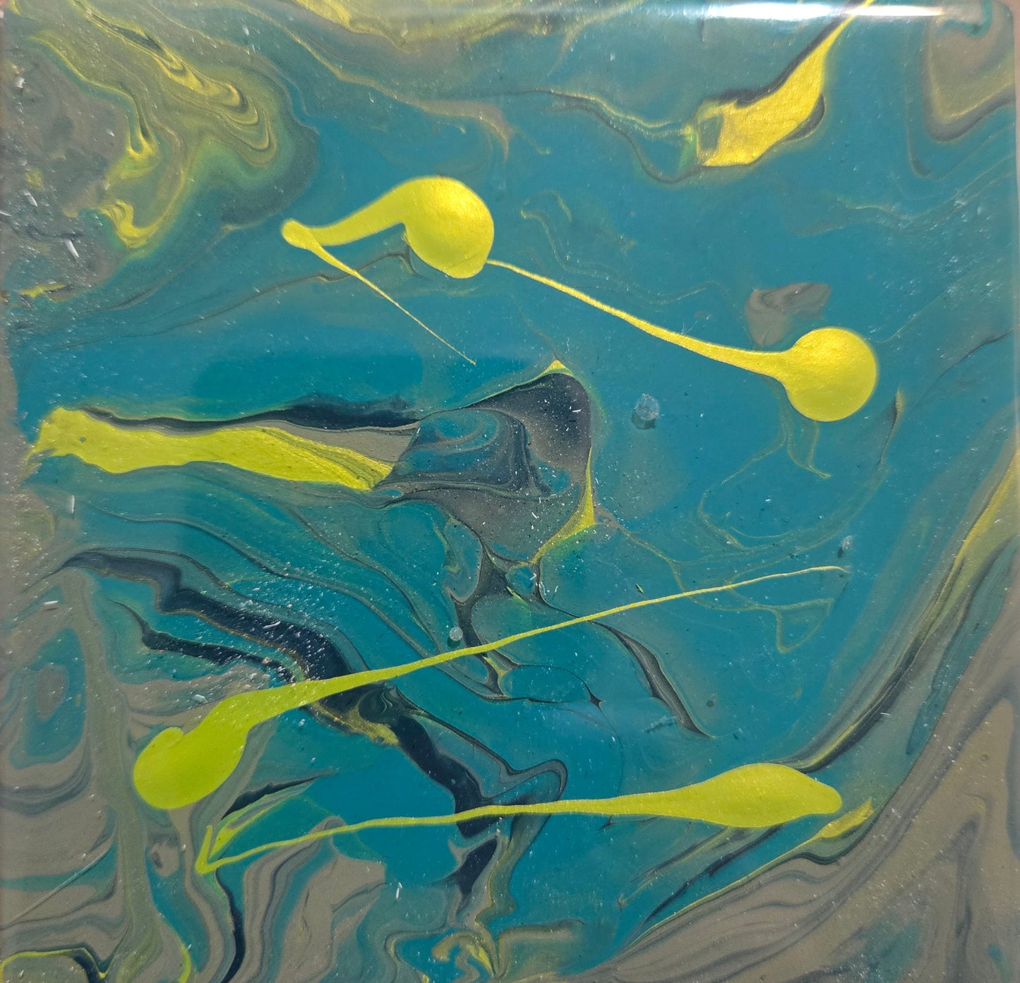 Handmade coaster set - 4 piece