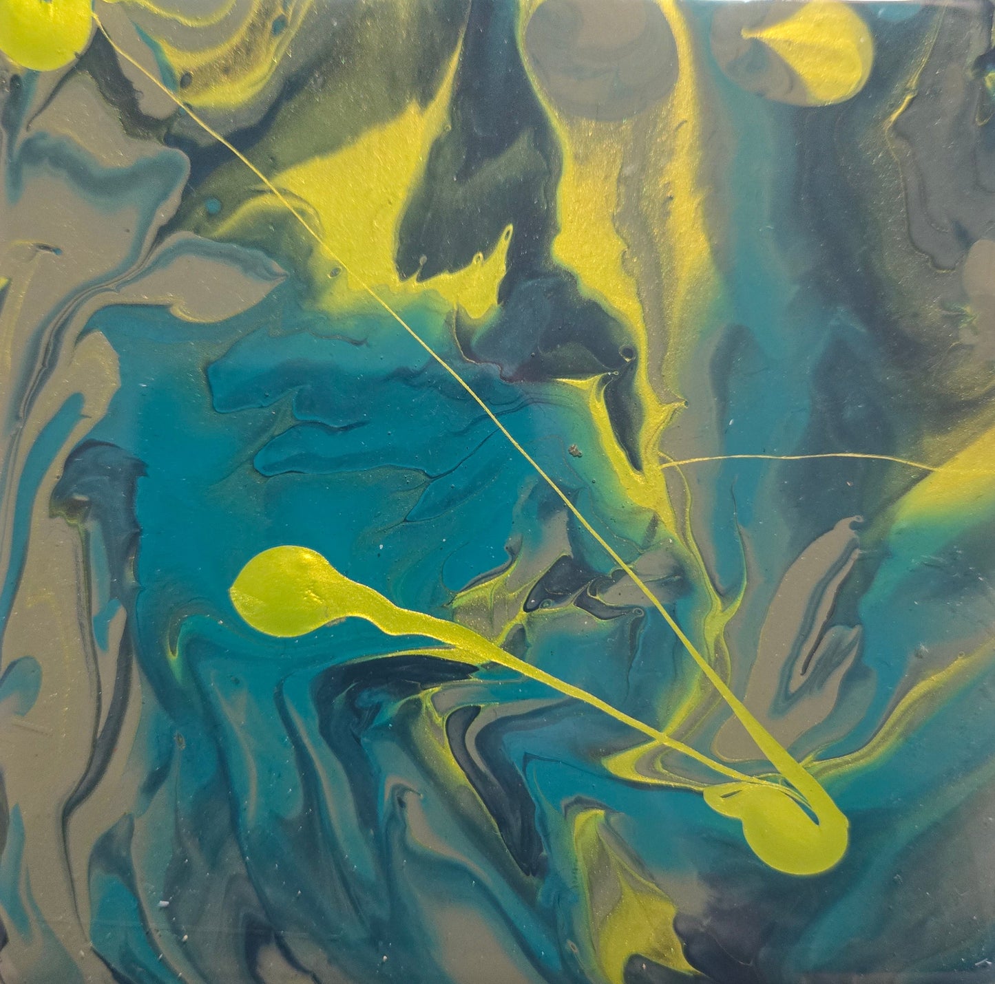 Handmade coaster set - 4 piece